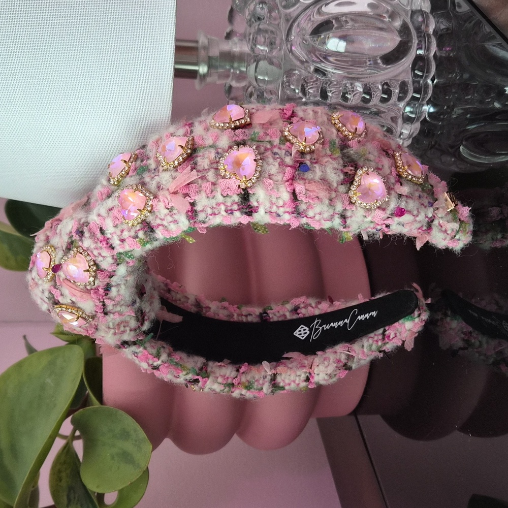Brianna Cannon Heart Tweed Headband
